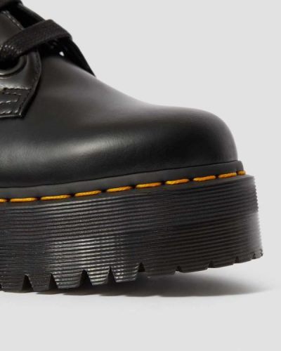 Tenis De Plataforma Dr Martens Holly Cuero Para Mujer DR0546A